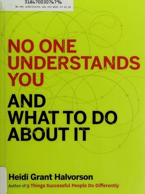 No One Understands You and What to Do About It cover